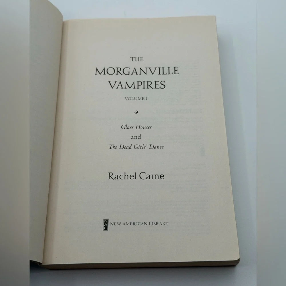 Lot Of 2 Rachel Caine Morganville Vampires Series Paperback Books - Ghost Town